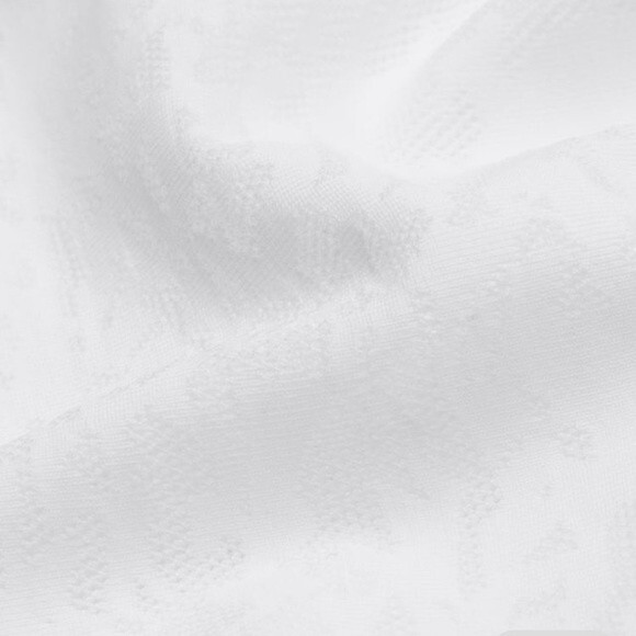 Halara Tank Top Womens XL White U Neck Side Lace Up Ruched Jacquard Casual NWT - Picture 10 of 13